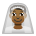 Man with Veil: Medium-Dark Skin Tone