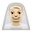 Man with Veil: Medium-Light Skin Tone