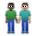 Men Holding Hands: Dark Skin Tone, Medium Skin Tone