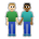Men Holding Hands: Medium-Light Skin Tone, Medium-Dark Skin Tone
