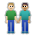 Men Holding Hands: Medium-Light Skin Tone, Medium Skin Tone