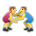 Men Wrestling