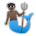 Merman: Dark Skin Tone