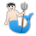 Merman: Light Skin Tone
