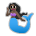 Merperson: Dark Skin Tone