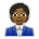 Office Worker: Medium-Dark Skin Tone