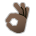 OK Hand: Dark Skin Tone