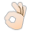 OK Hand: Light Skin Tone