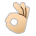 OK Hand: Medium-Light Skin Tone