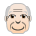Old Man: Light Skin Tone