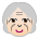 Old Woman: Light Skin Tone