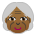 Old Woman: Medium-Dark Skin Tone