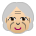 Old Woman: Medium-Light Skin Tone