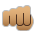 Oncoming Fist: Medium Skin Tone