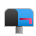 Open Mailbox with Lowered Flag