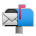 Open Mailbox with Raised Flag