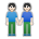 People Holding Hands: Light Skin Tone