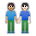 People Holding Hands: Medium Skin Tone, Light Skin Tone