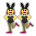 People with Bunny Ears