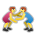 People Wrestling