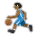 Person Bouncing Ball: Medium-Dark Skin Tone