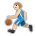 Person Bouncing Ball: Medium-Light Skin Tone