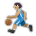 Person Bouncing Ball: Medium Skin Tone