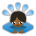 Person Bowing: Medium-Dark Skin Tone
