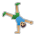 Person Cartwheeling: Medium Skin Tone