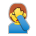 Person Facepalming