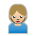 Person Frowning: Medium-Light Skin Tone
