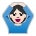 Person Gesturing OK: Light Skin Tone