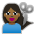 Person Getting Haircut: Medium-Dark Skin Tone