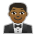 Person in Tuxedo: Medium-Dark Skin Tone