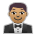 Person in Tuxedo: Medium Skin Tone