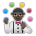 Person Juggling: Dark Skin Tone