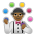 Person Juggling: Medium-Dark Skin Tone