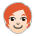 Person: Light Skin Tone, Red Hair