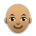 Person: Medium Skin Tone, Bald