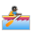 Person Rowing Boat: Dark Skin Tone