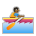 Person Rowing Boat: Medium-Dark Skin Tone