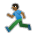 Person Running: Medium-Dark Skin Tone