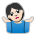 Person Shrugging: Light Skin Tone