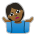 Person Shrugging: Medium-Dark Skin Tone
