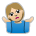 Person Shrugging: Medium-Light Skin Tone