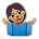 Person Shrugging: Medium Skin Tone