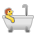 Person Taking Bath