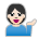 Person Tipping Hand: Light Skin Tone