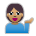 Person Tipping Hand: Medium Skin Tone