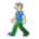 Person Walking: Medium-Light Skin Tone